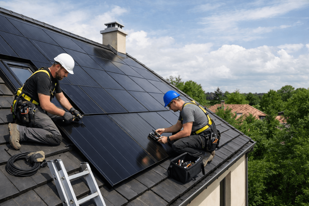 Panneaux solaires pour particuliers - Hautes-de-France | Ecogroup Énergie, vous accompagne avec des solutions performantes et durables.